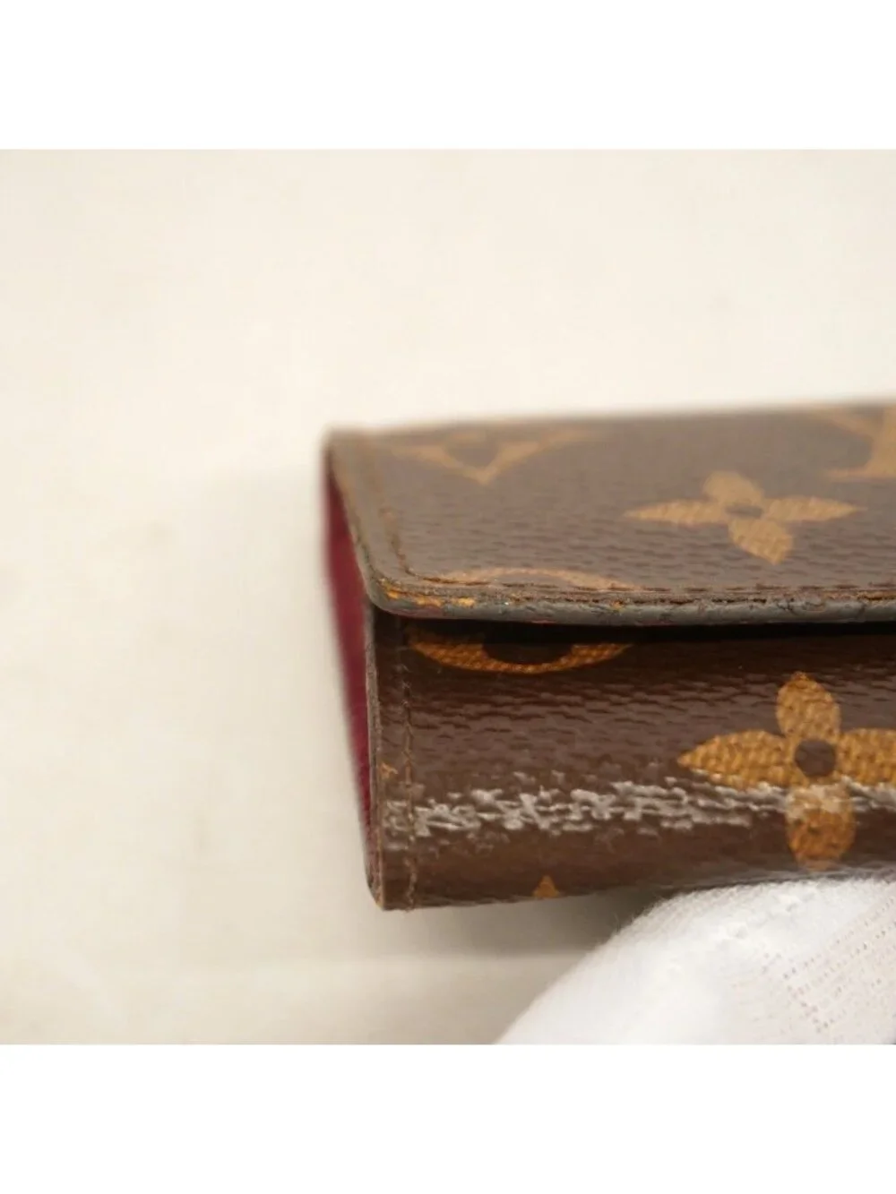 Louis Vuitton Key Case Monogram Multicles 6 Fuchsia Key Holder
